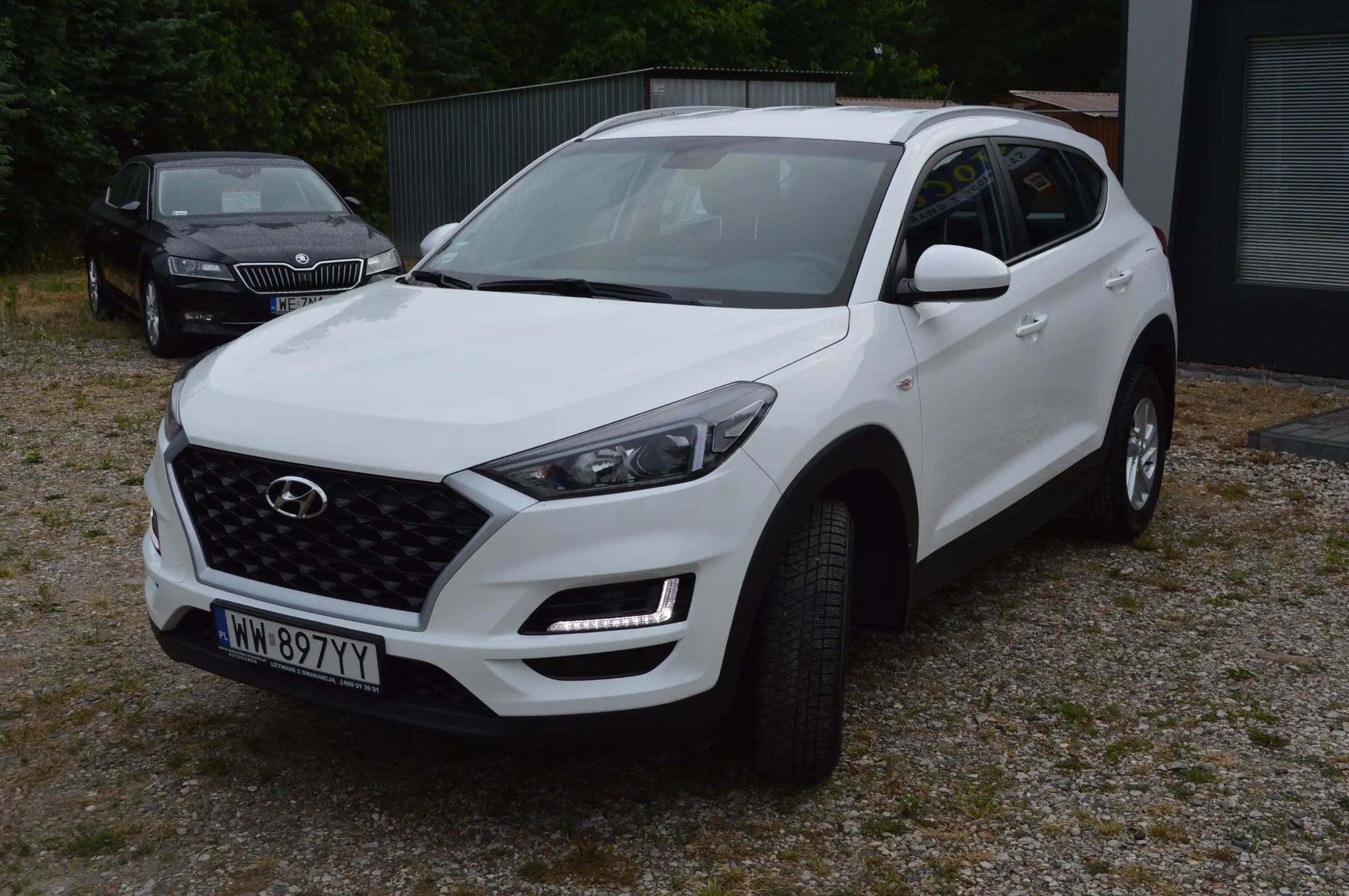 Hyundai Tucson Benzyna Idealny 1 Wł SalonPL Ledy Czujniki Alufelgi Gwarancja 1 Rok!