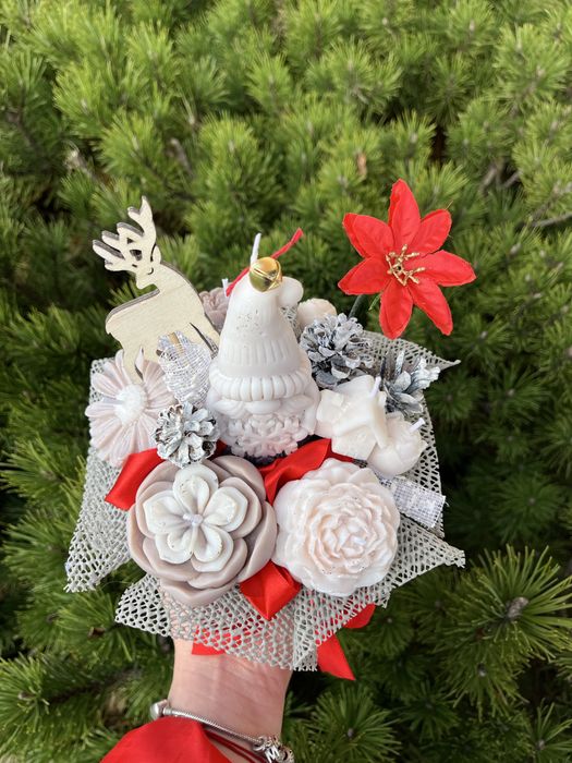 Świece sojowe, boxy, bukiety