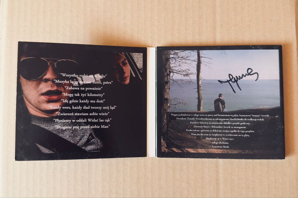 Tymek JestemTymek Unikat CD Rap Hip Hop Autograf Jestem Tymek