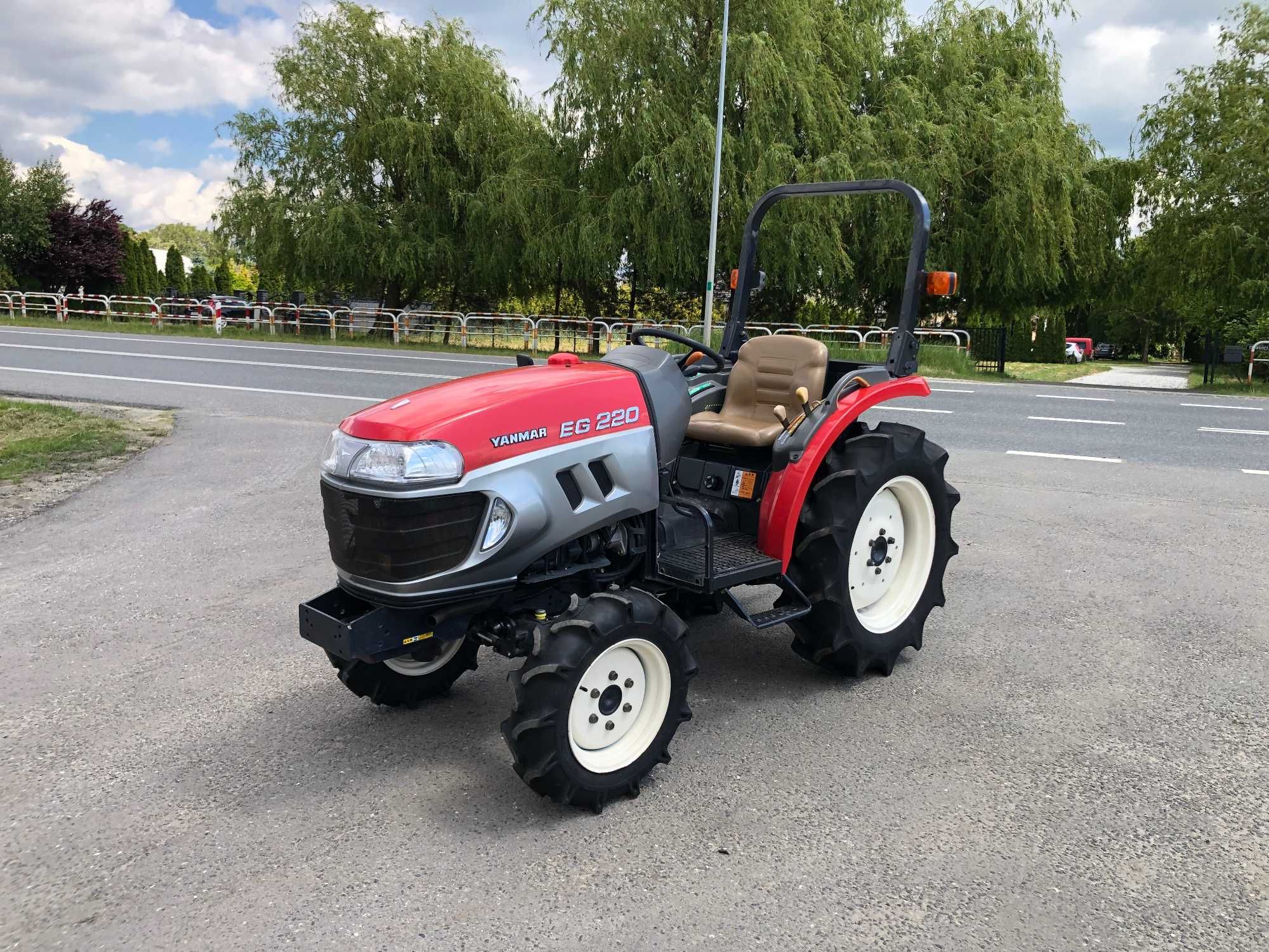 Traktorek Yanmar EG220, 22KM 4x4 wspomaganie 392 mth 2007 r