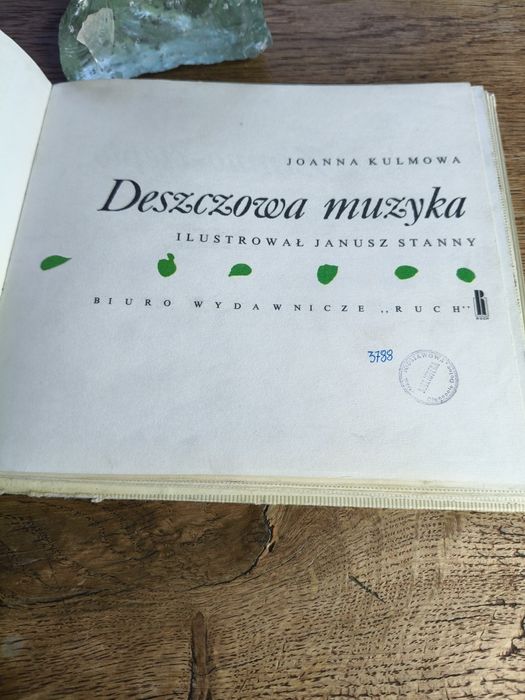 Książka dla dzieci Deszczowa muzyka ⁵⁸