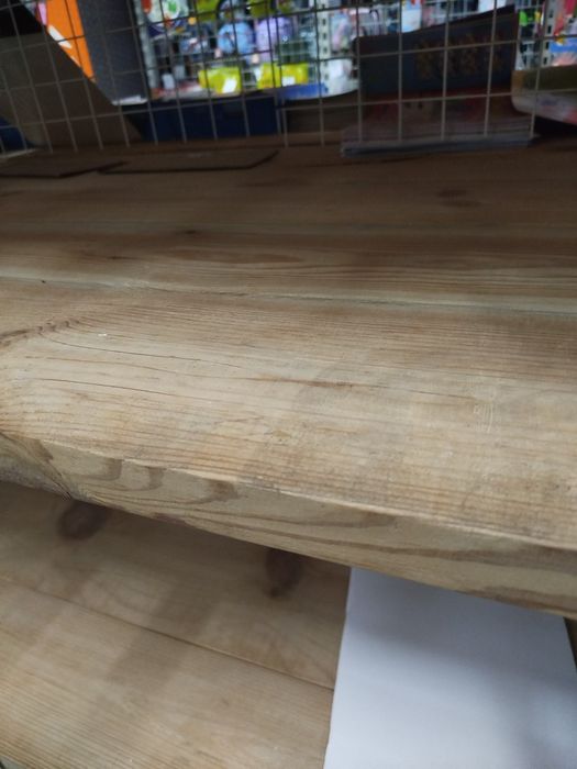 Стелаж складський метал+ дерево