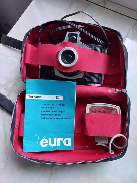 Máquina fotográfica Ferrania Eura 3M - FUNCIONAL