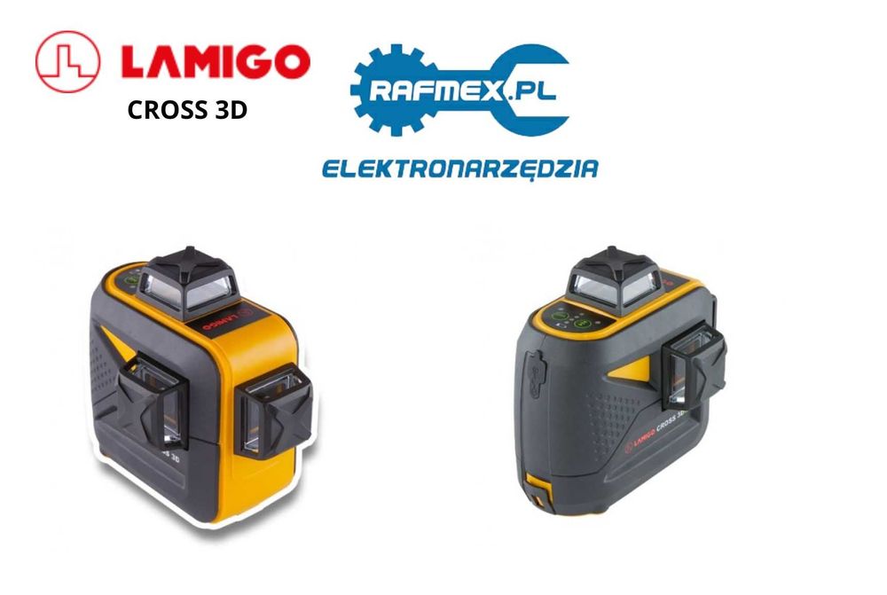 Lamigo CROSS 3D Laser Liniowy Krzyżowy + Statyw STL154M