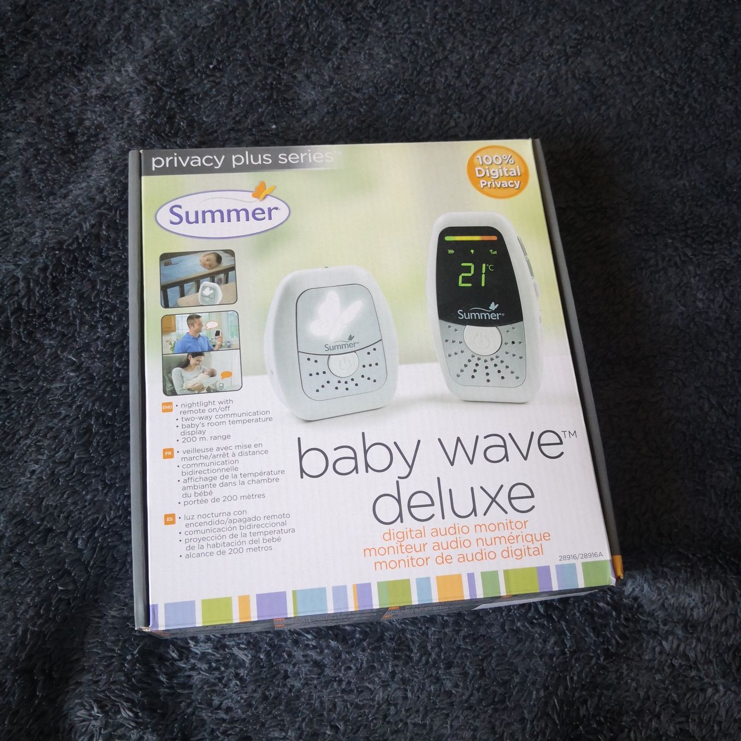 Niania elektroniczna Cyfrowa Summer Infant Audio Wave Deluxe