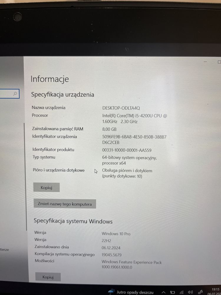 Laptop / tablet lenowo thinkpad s1