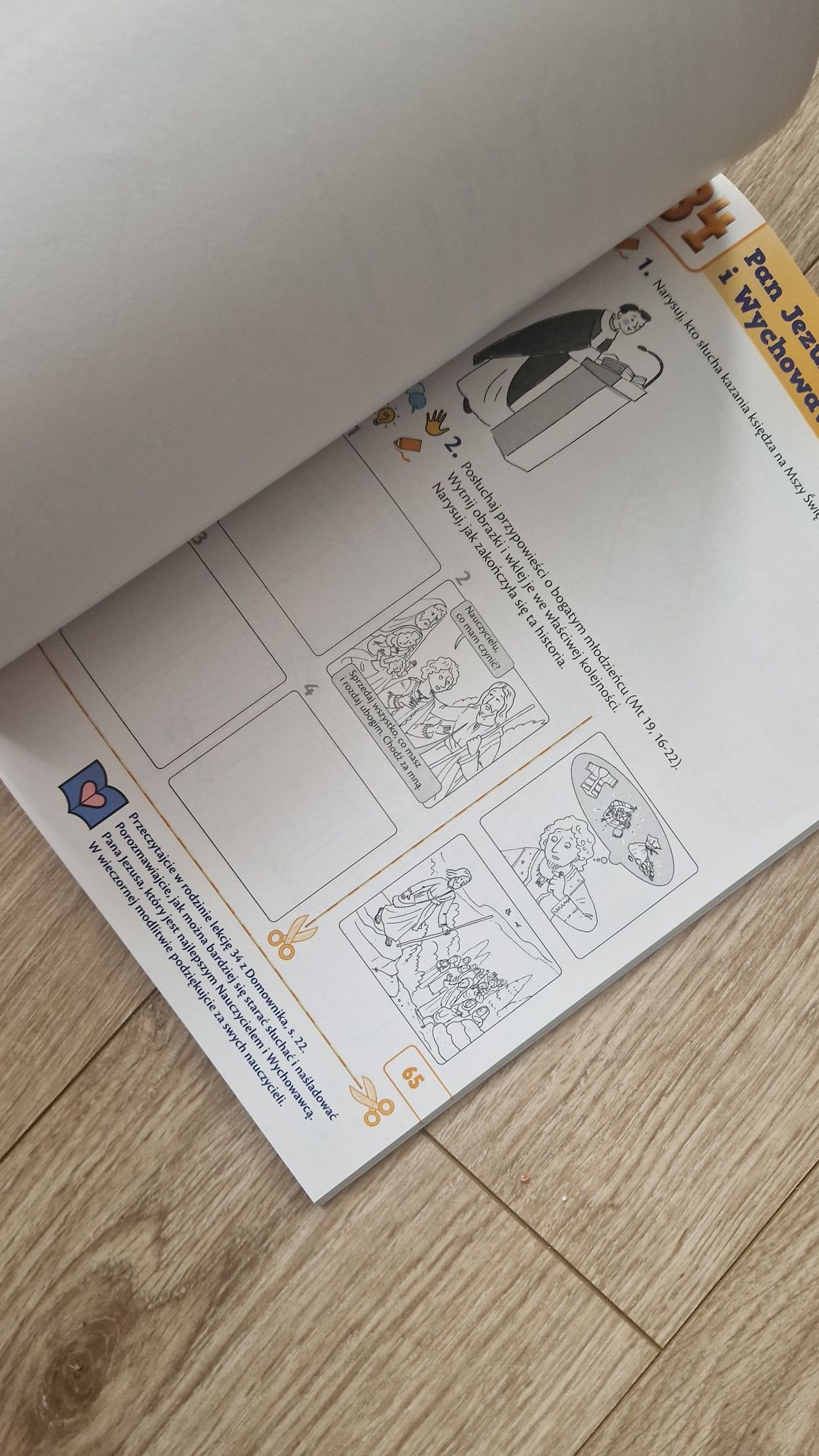 Książka do religii klasa 1, W imię ojca i syna i ducha świętego 2