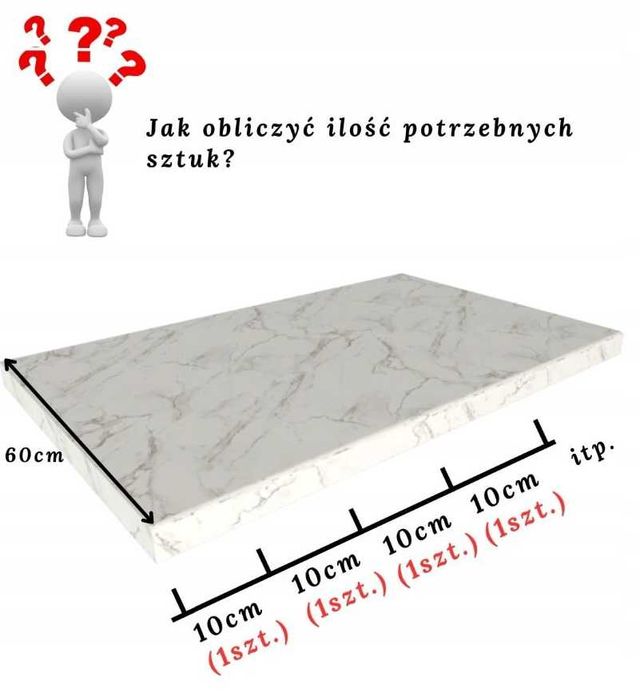 Blat kuchenny roboczy na wymiar docięty co do milimetra dostawa gratis