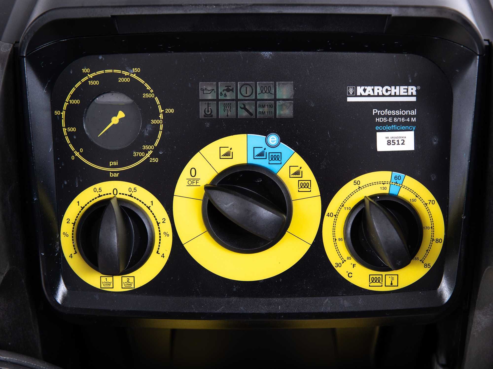MYJKA CIŚNIENIOWA KARCHER HDS-E 8/16-4M 24kW 760l/h 312h 11500 netto