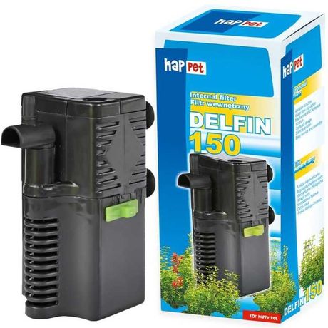 Happet DELFIN 150
Filtr wewnętrzny 170l/h do akwarium 40 litrów