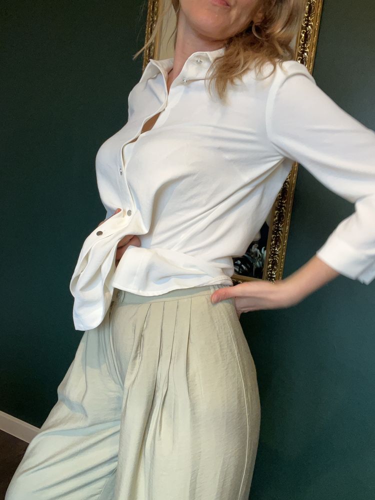 Spodnie typu culotte rozm xs Stradivarius nowe