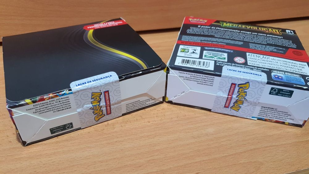 Pokémon booster box mega evolução selada nova