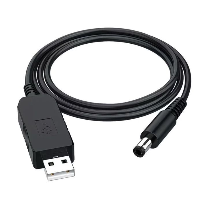 Кабель USB 5V 9V 12V для роутера Power Bank блок живлення 5.5x2.1