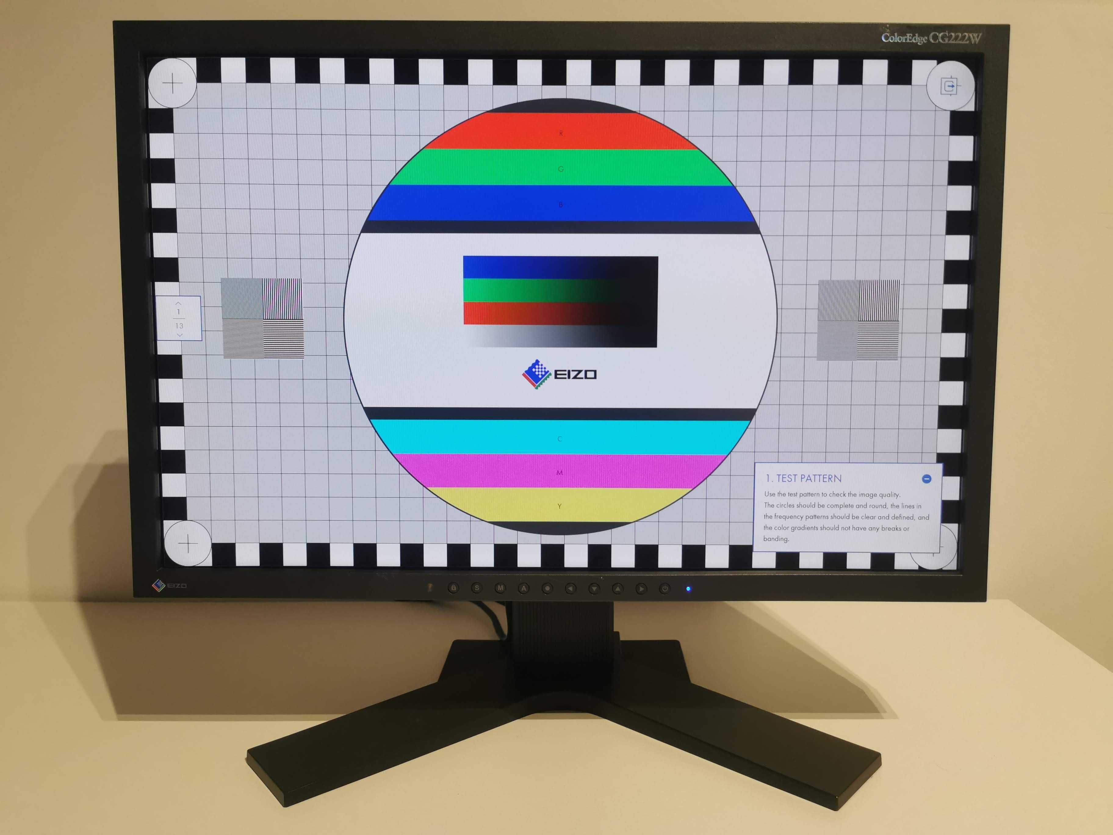 Profesjonalny monitor EIZO CG222W - bardzo dobry stan. 10377 godzin.