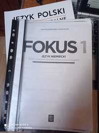 Fokus 1 i Fokus2,zeszyt ćwiczeń do języka niemieckiego