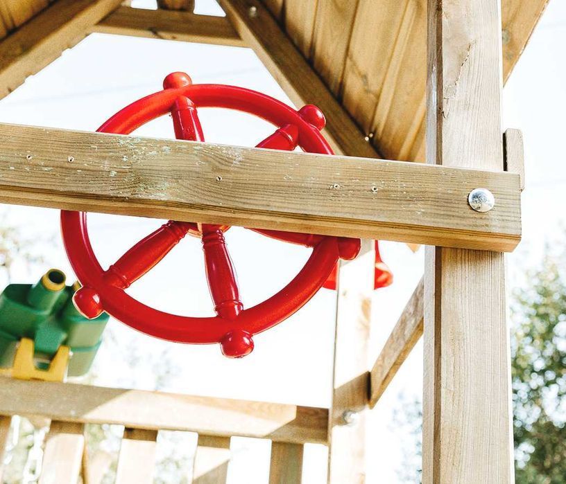 Plac zabaw dla dzieci Alex z podwójną huśtawką