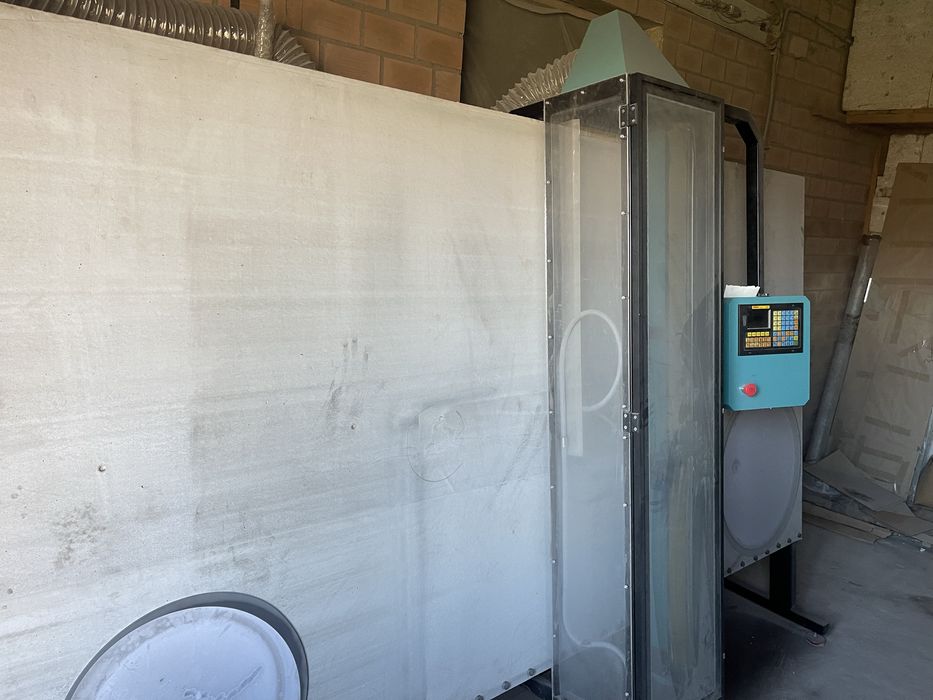 піскоструйна машина СNC по склу