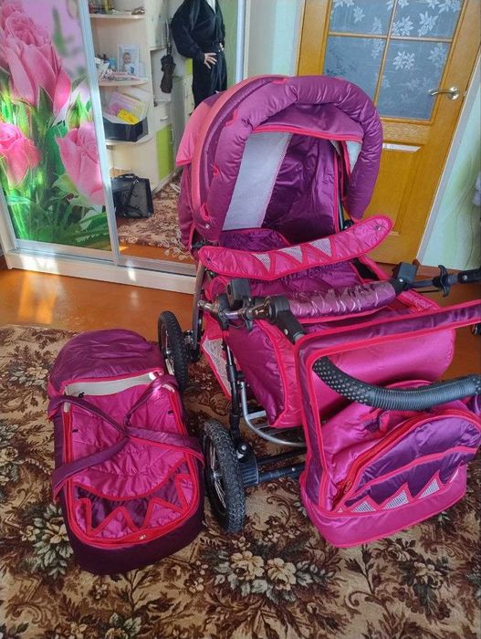 Продам дитячу коляску bambino 3в1
