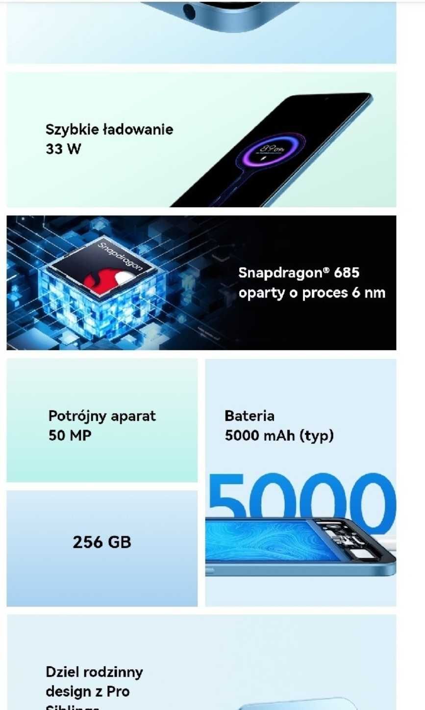 SUPER xiaomi redmi note 12.Android 13.Pamięć 8/256gb.Gwar