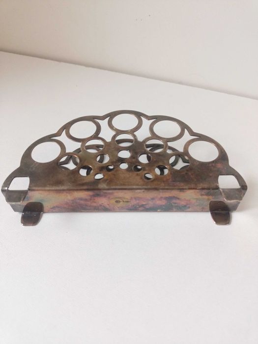 Posrebrzany serwetnik Hefra stan bardzo dobry