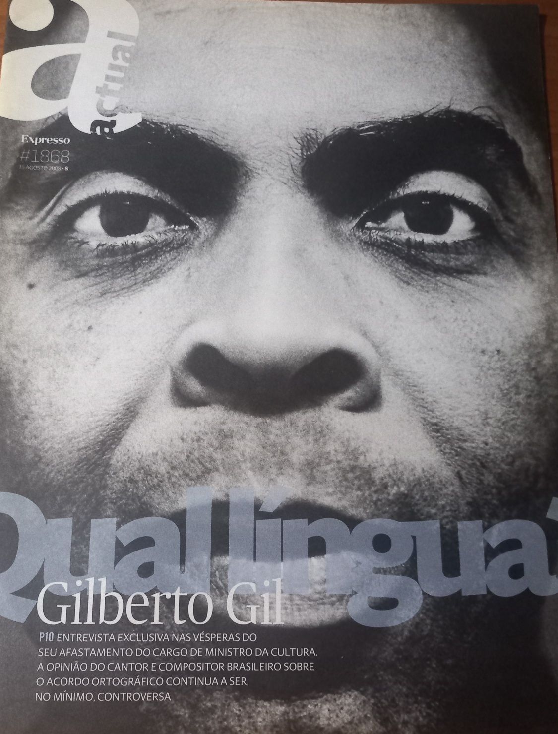 Gilberto Gil 2008 em revista