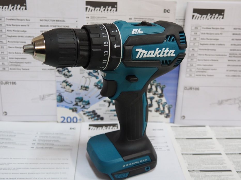 MAKITA DHP 485 wkrętarka bezszczotkowa z udarem 18v bez bateria aku