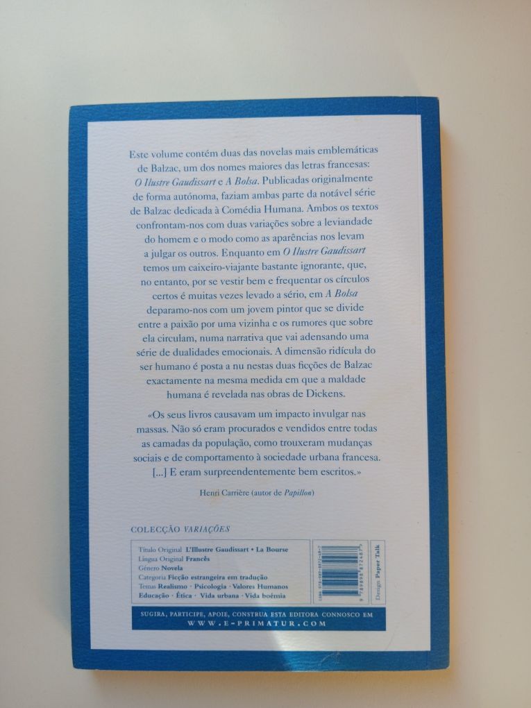 Balzac [O Ilustre Gaudissart