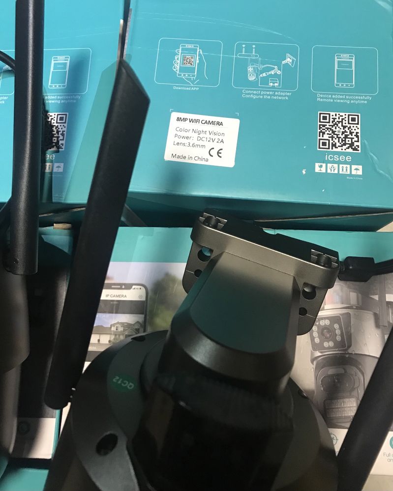 БОМБЕЗНА НАЙКРАЩА вулична камера 8МР WIFI онлайн P11-QQ6 відеокамера