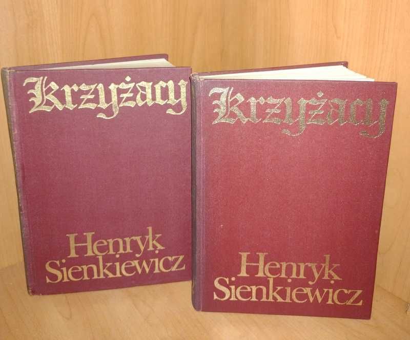 "Krzyżacy"  Henryk Sienkiewicz Tom 1 i 2 (komplet) 1979