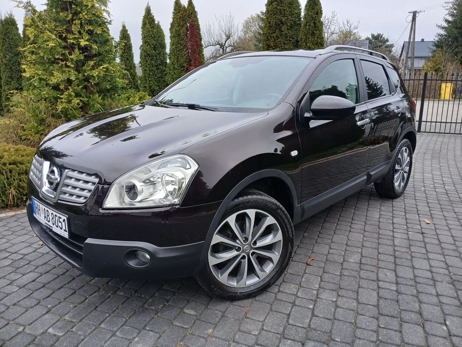 Nissan Qashqai 2.0 benzyna 140KM panorama, kamera cofania, 1 właściciel