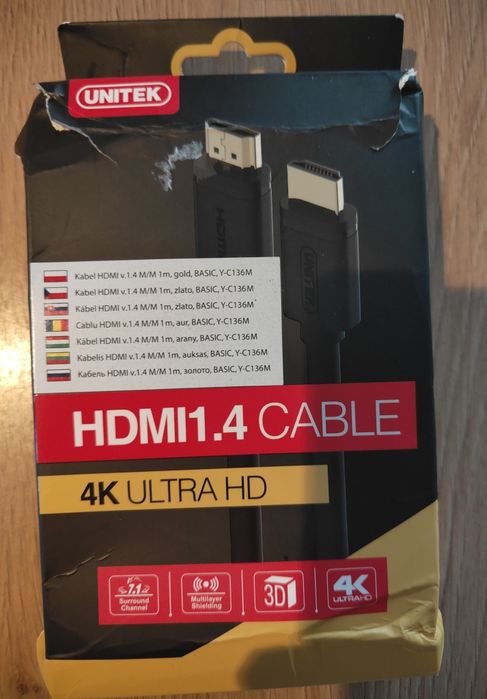 Kabel HDMI 1.4 4K Ultra HD