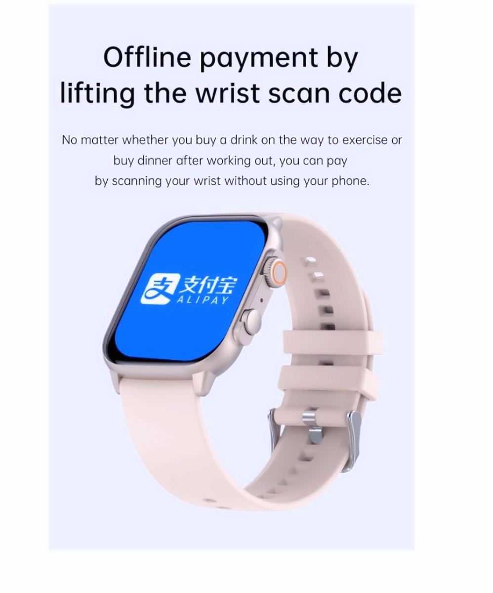Smartwatch Amoo Inteligentny zegarek 5.0 cm AMOLED 410 x 502 - nowy
