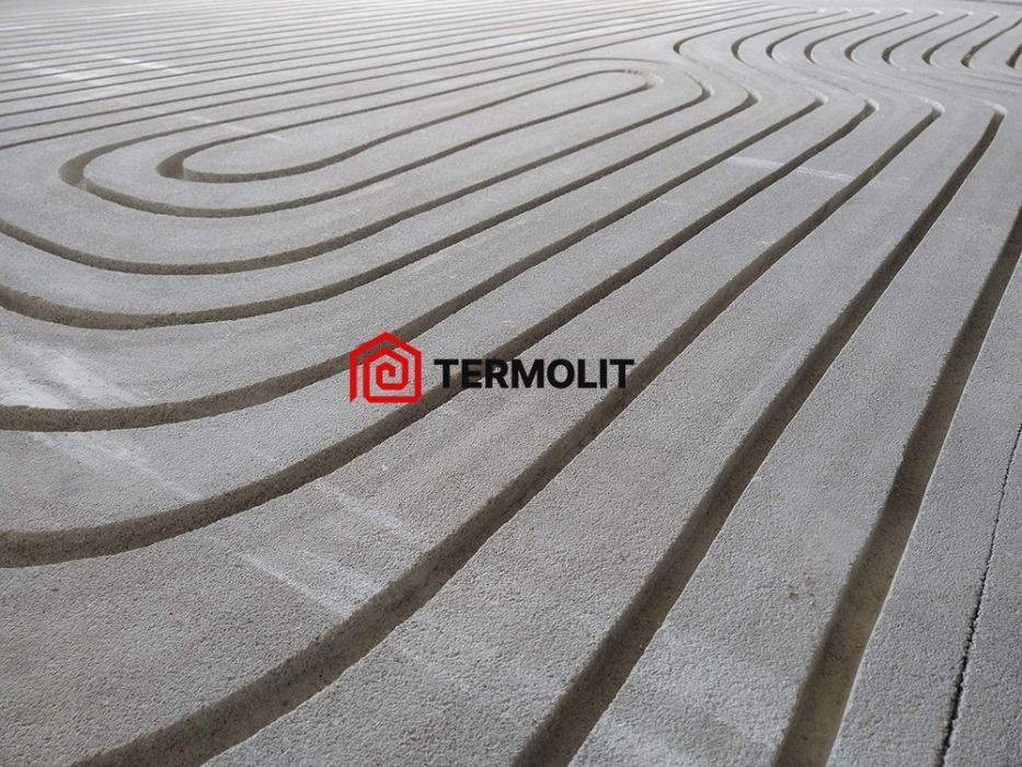 TERMOLIT Frezowanie pod ogrzewanie podłogowe frezowane - WARSZAWA