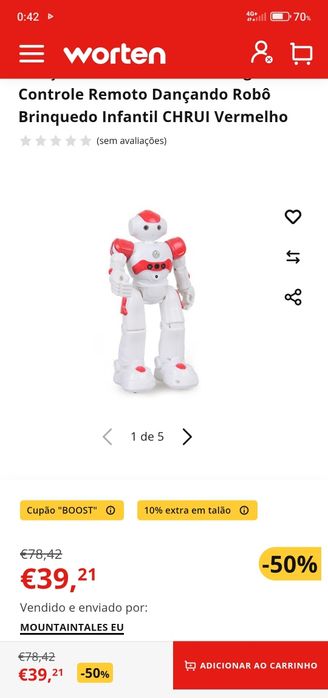 Brinquedo robot   criança