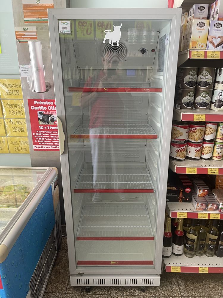 Vitrine vertical de frio