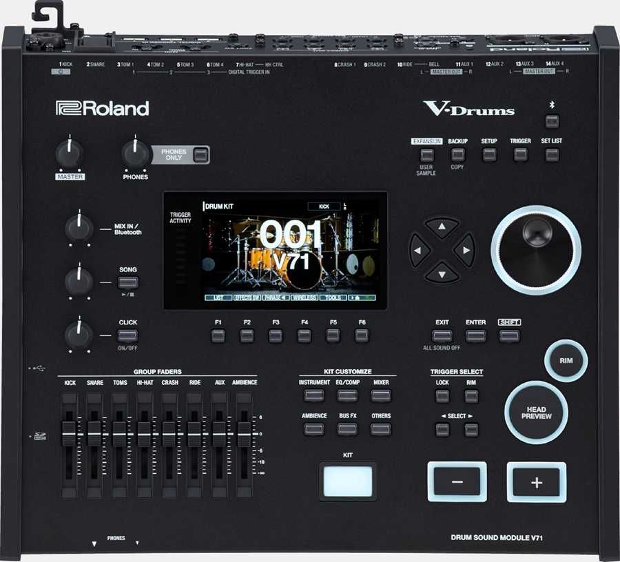 Roland TD713 + Speed Cobra Hardware Set