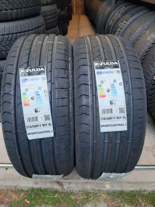2x Opony letnie 215/50R17 Fulda SportControl2 / Nowe 2022r