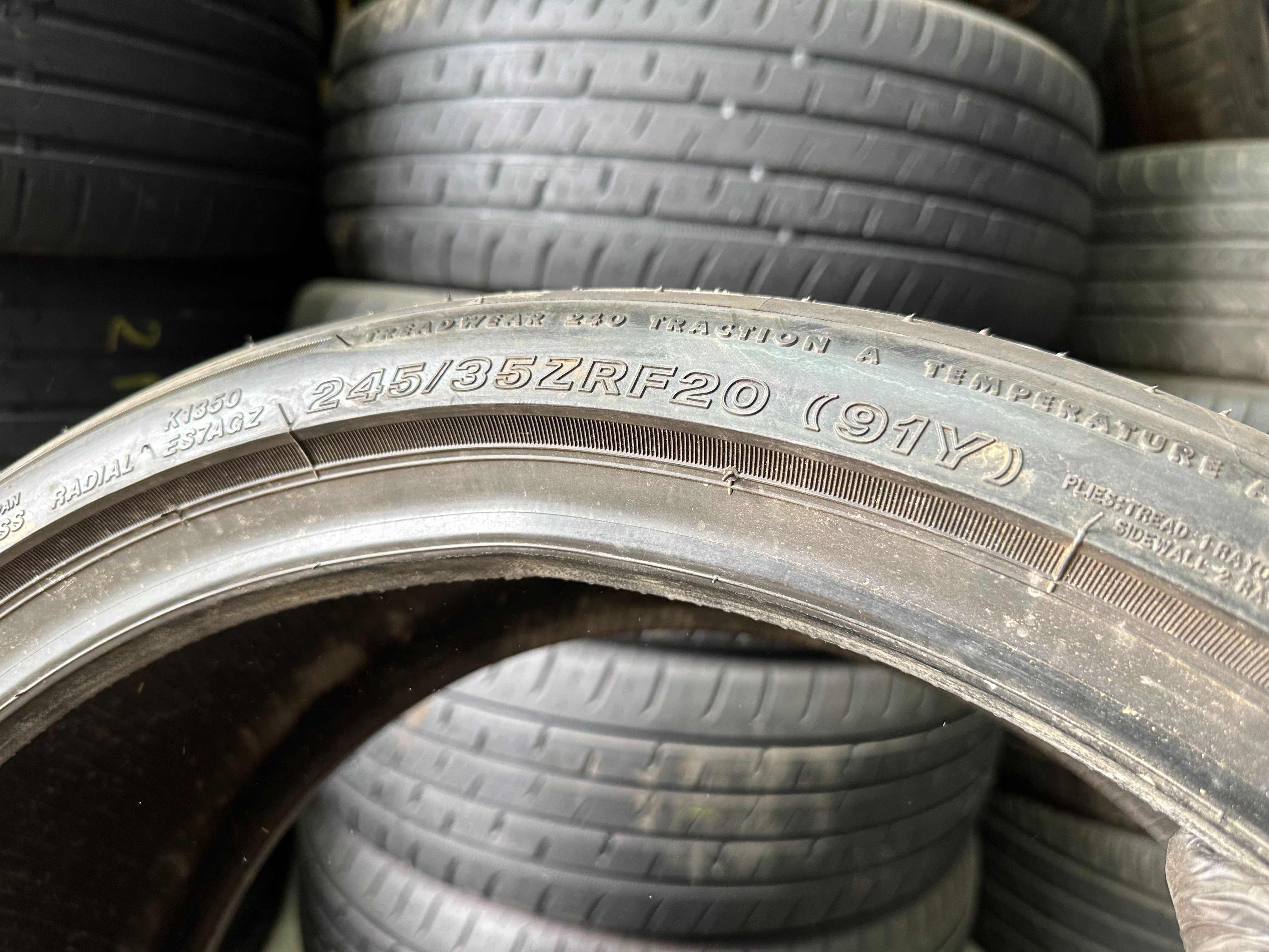 Нові шини 245/35 R20 91Y Bridgestone Potenza S007 RFT ранфлет