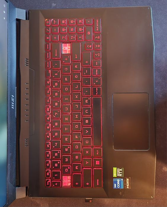 Laptop gamingowy rtx MSI KANATA GF66 RTX 3070 I7-12700h