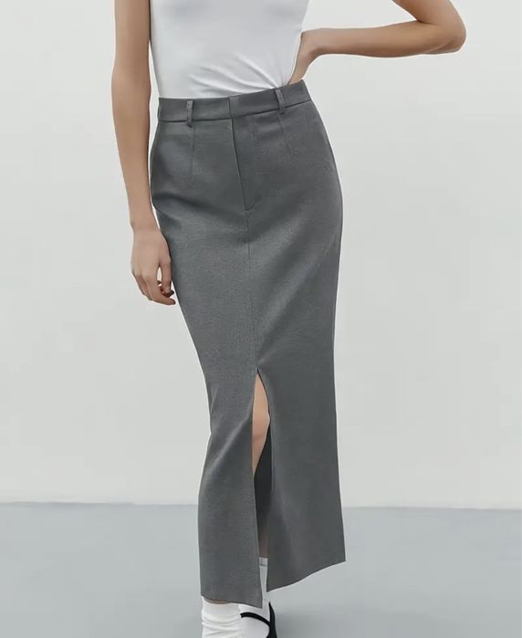 Спідниця актуальний кремовий колір S