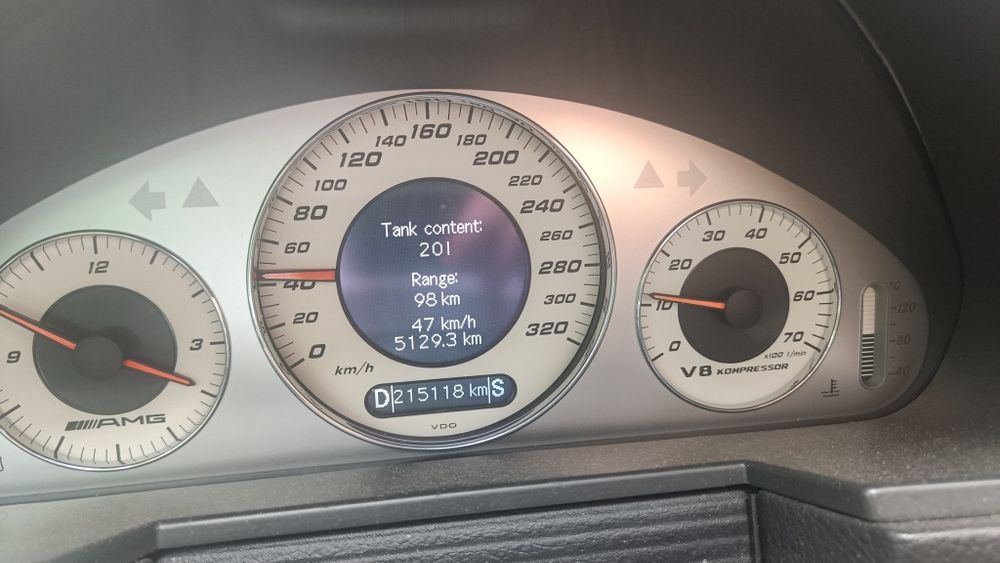 W211 E55 AMG, 2004, okazjonalnie