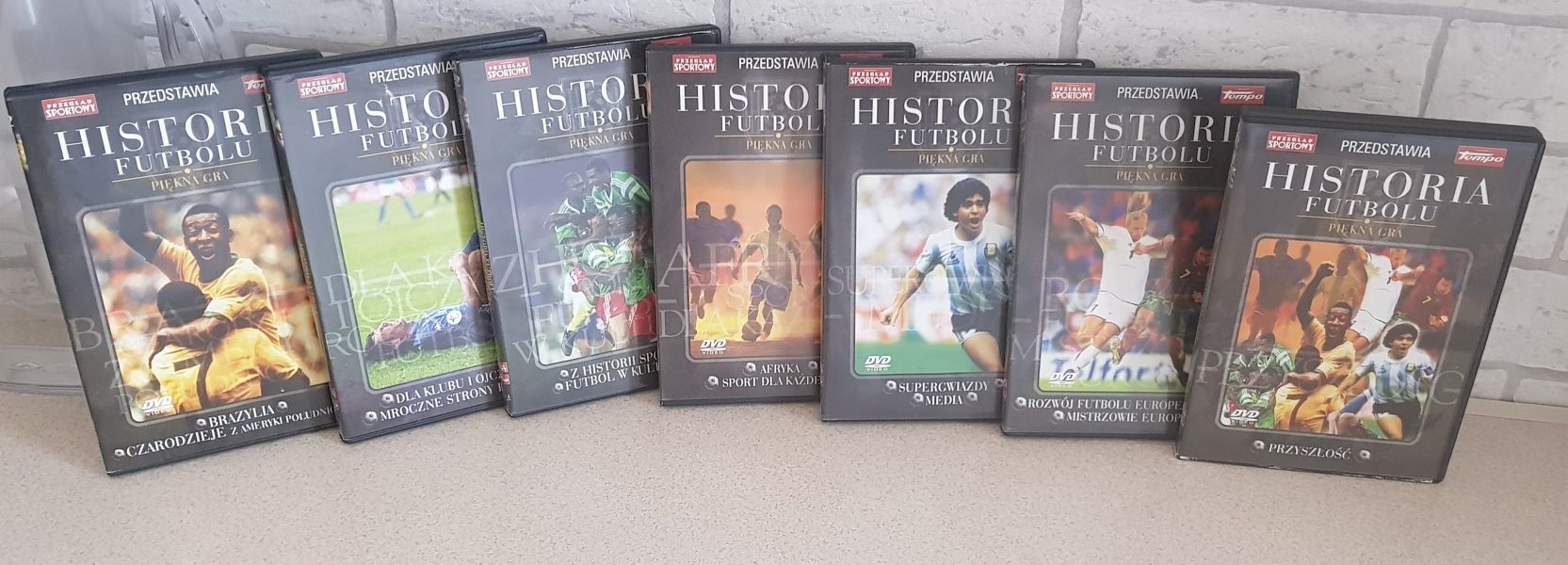 Zestaw płyt DVD - Historia Futbolu