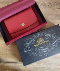 Czerwony portfel portmonetka Wittchen model Arizona