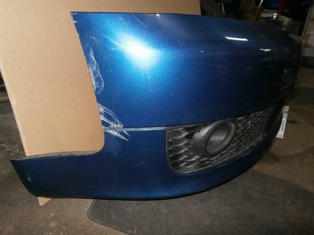 audi A4 B6 S-line zderzak przedni niebieski LZ5C kompletny z belką