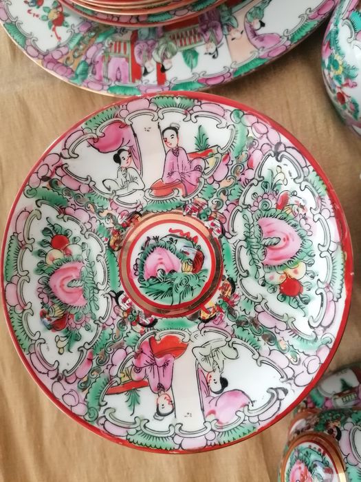 Serviço de chá mandarim década de 60