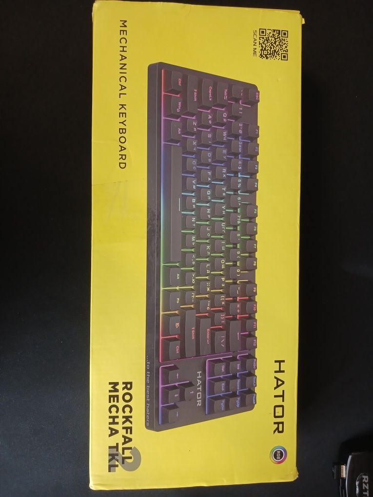Продам клавіатуру Hator Rockfall Mecha TKL 2