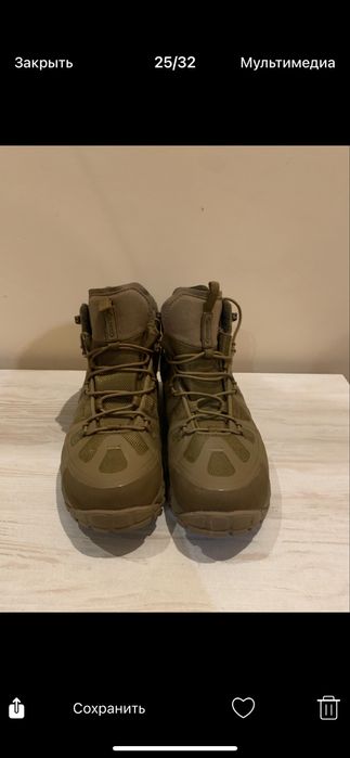 Продам черевики тактичні AKU Selvatika Tactikal Mid GTX-coyote