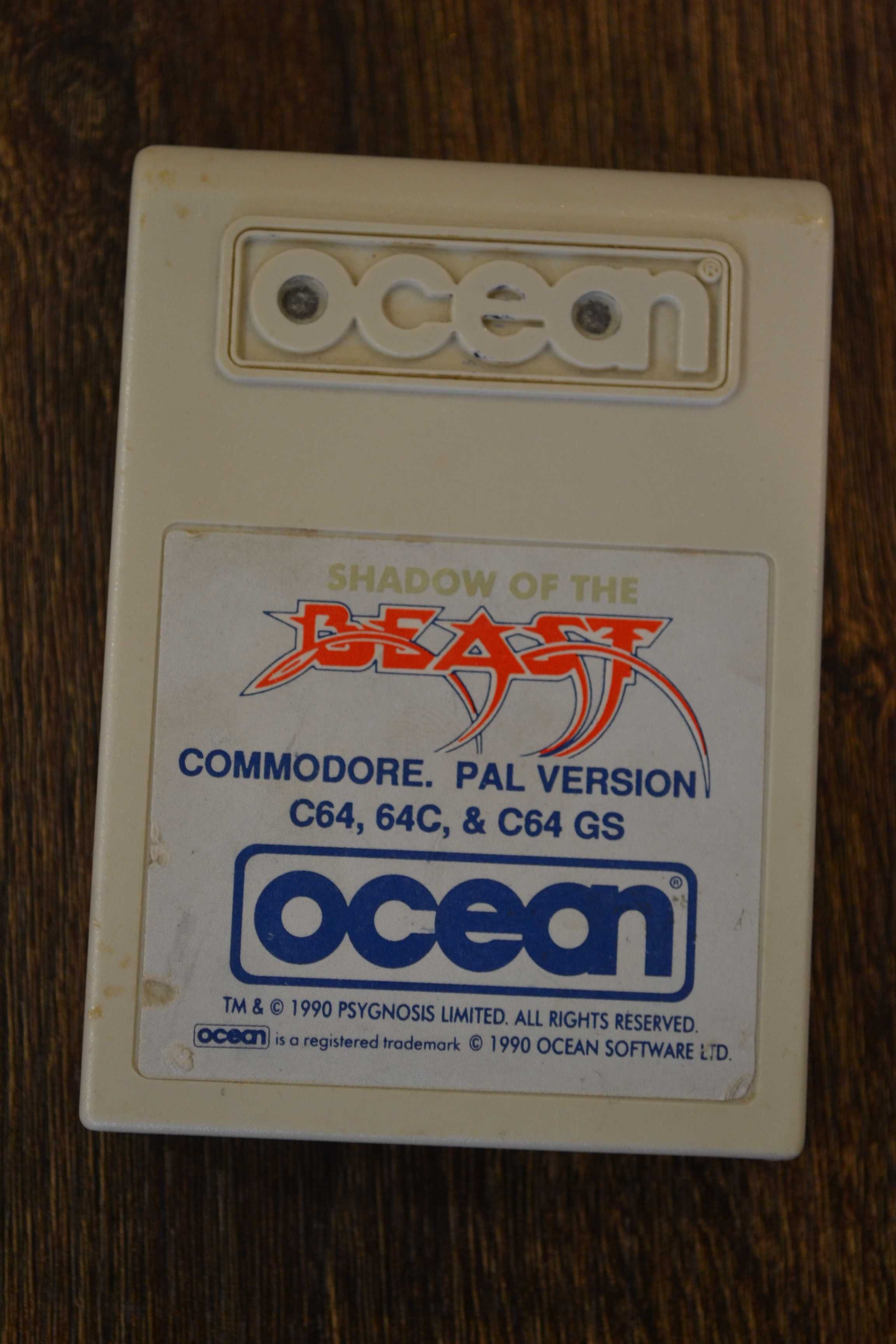 Shadow of the Beast  Commodore 64 Game Cartridge