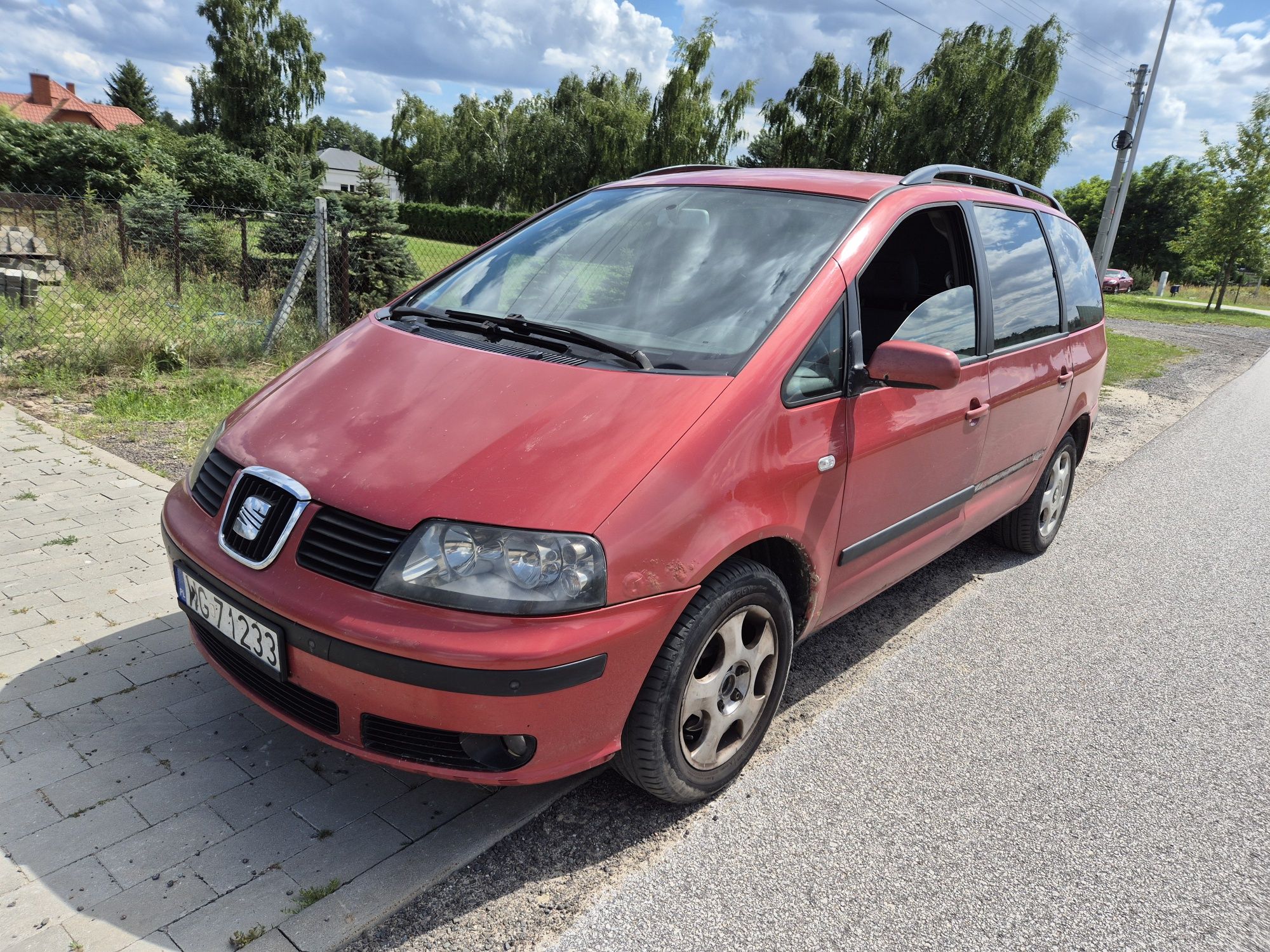 Seat Alhambra 1.9 TDI 2001r klima, 6 manual, 115 KM, sharan