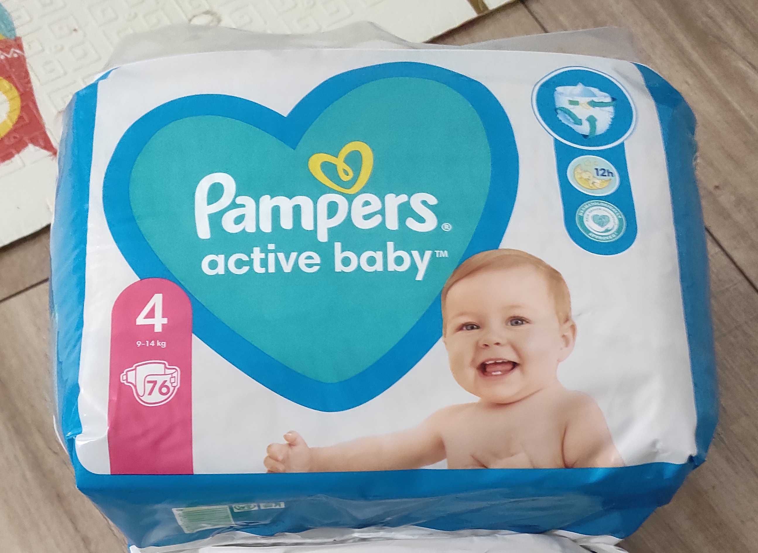 Pampers active baby 4 (76) 700 грн